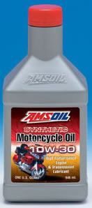 Amsoil 10W-30 Advanced Synthetic Motorcycle Oil (MCT)