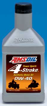 Amsoil Formula 4 Stroke 0W-40 Synthetic Powersports Oil (AFF)