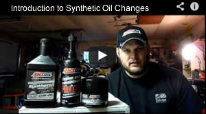 synthetic oil change video