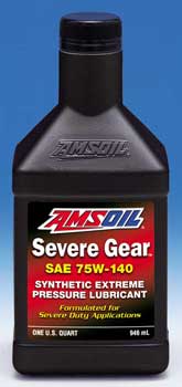 Amoil Severe Gear 75W-140 Synthetic Extreme Pressure Lubricant (SVO)