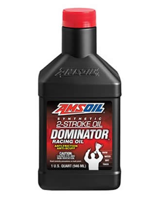 Amsoil Dominator Synthetic 2-Stroke Racing Oil